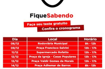 Águas de Lindóia inicia a Campanha “Fique Sabendo” 