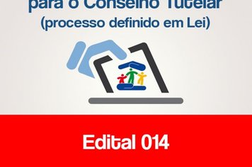 EDITAL PARA CONHECIMENTO PÚBLICO N°014/2019