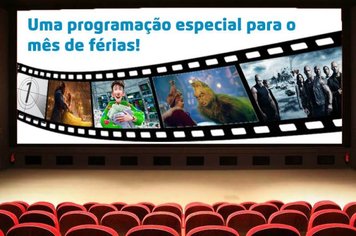 Sessões de Cinema voltam com tudo para agitar as férias