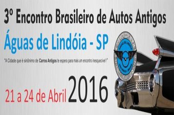 3º Encontro Brasileiro de Autos Antigos deve trazer 500 mil pessoas para Águas de Lindóia