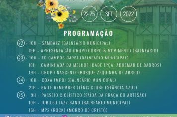 Secretaria de Turismo anuncia atrações do Festival da Primavera em Águas de Lindoia 