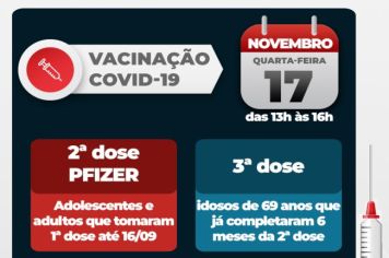 Águas de Lindoia tem nova rodada de aplicação de segunda dose contra Covid-19 na próxima semana