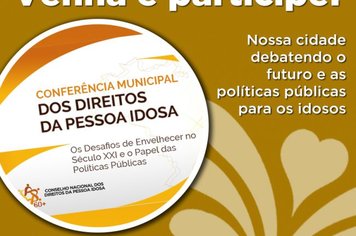 Conferência Municipal do Idoso acontece em março
