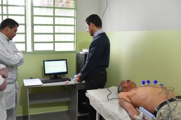 Equipamento vai reduzir tempo de espera por laudo de Eletrocardiograma em Águas de Lindoia