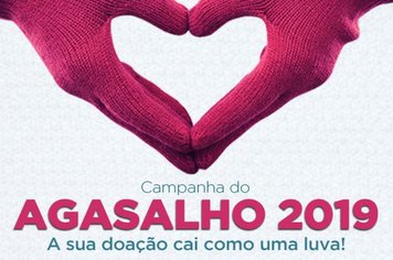 Águas de Lindoia inicia arrecadações para a Campanha do Agasalho no dia 15