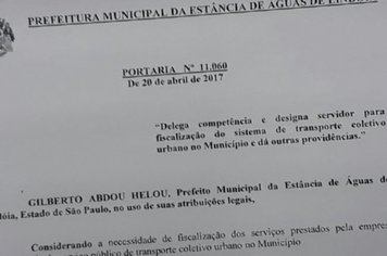 Prefeito amplia fiscalização do transporte coletivo no município