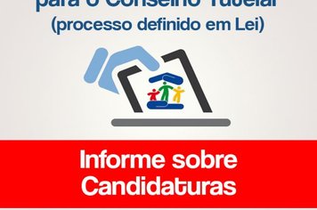 Informe sobre eleição Conselho Tutelar