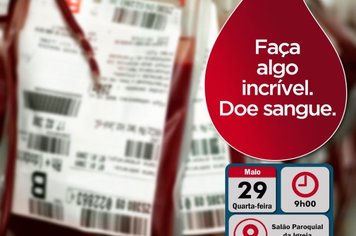 Coleta de sangue em Águas de Lindóia acontece na quarta, dia 29 de maio