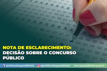 Prefeitura anula concurso público após constatação de irregularidades na aplicação das provas objetivas