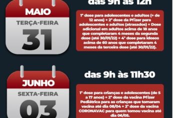 Covid-19: Campanha de Vacinação passa a ser realizada na Biblioteca Municipal