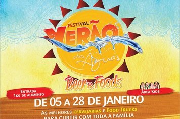 Festival ‘Verão das Águas’ une gastronomia, cerveja, música e lazer em Águas de Lindoia