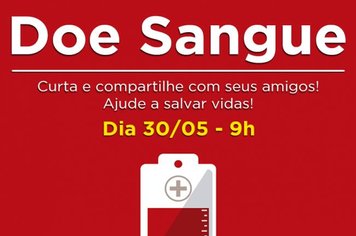 Coleta de sangue acontece no dia 30 em Águas de Lindoia