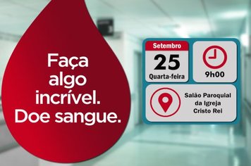 Coleta de sangue em Águas de Lindóia acontece na quarta, dia 25