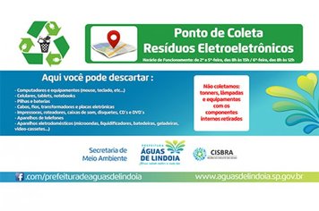 Secretaria cria ponto para descarte de equipamentos eletrônicos