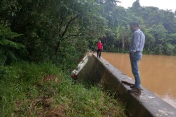 DAEE e Secretaria de Meio Ambiente vistoriam barragens do Ribeirão das Águas Quentes