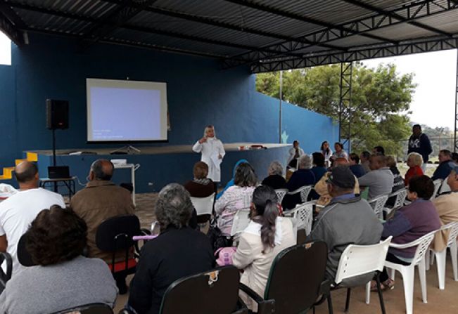 Grupo Hiperdia participa de palestras sobre prevenção