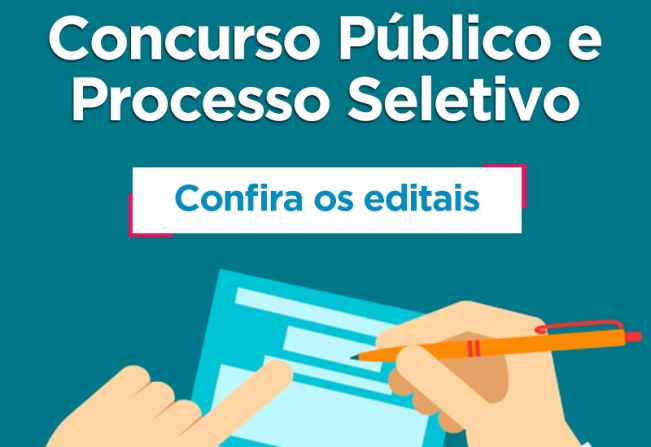 Prefeitura abre Concurso Público e Processo Seletivo