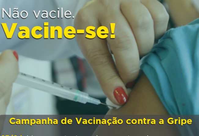 Campanha de vacinação contra gripe começa na segunda-feira, dia 23