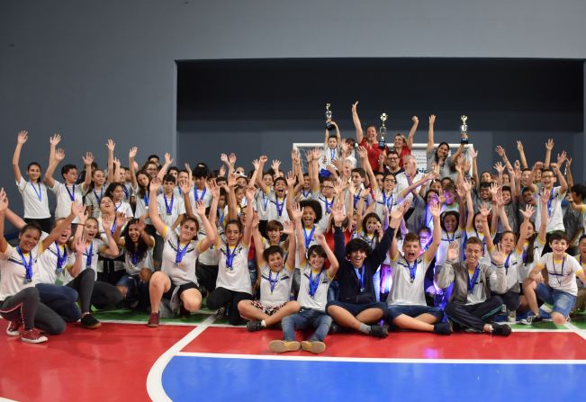 Olimpíadas Escolares 2018 terminam com cerimônia de premiação