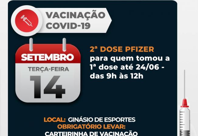 Campanha de Vacinação contra Covid-19 imuniza jovens entre 12 e 13 anos e faz repescagem para adolescentes com até 17 na próxima semana