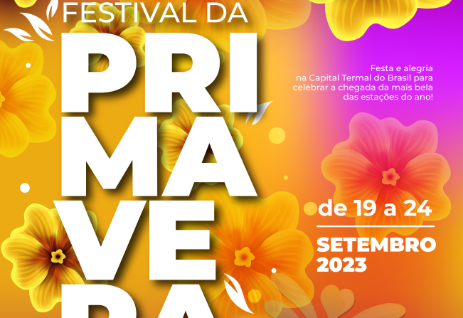 Festival celebra a chegada da Primavera em Águas de Lindoia