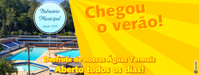 Venha aproveitar nossas piscinas! No mês de Janeiro, abriremos todos os dias!