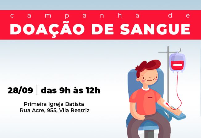 Hemocentro da Unicamp realiza coleta de sangue em Águas de Lindoia no dia 28