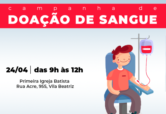 Coleta de sangue em Águas de Lindoia acontece no dia 24