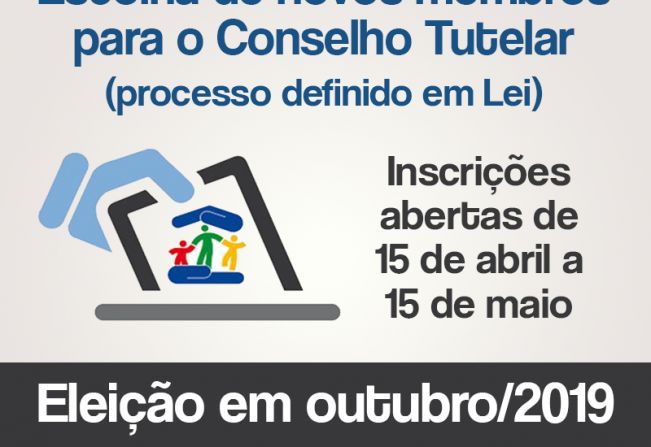 Editais do CMDCA referentes ao processo para escolha dos novos Conselheiros Tutelares