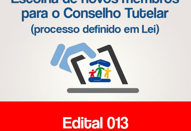 EDITAL PARA CONHECIMENTO PÚBLICO N° 13/19