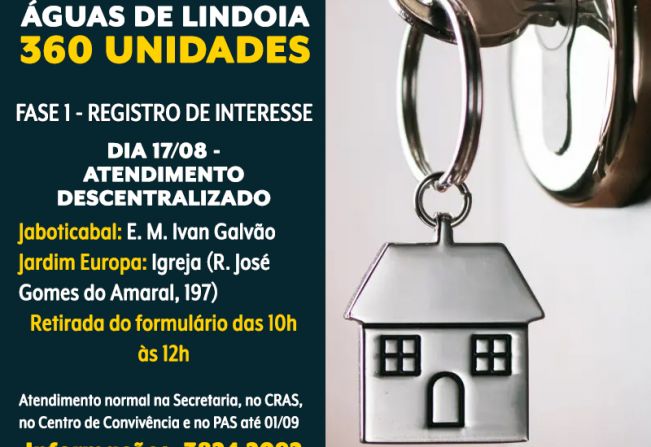 Programa Nossa Casa: Prefeitura faz atendimento especial no Jardim Europa e no Jaboticabal