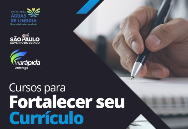 Prefeitura abre inscrições para cursos presenciais em parceria com o Governo do Estado