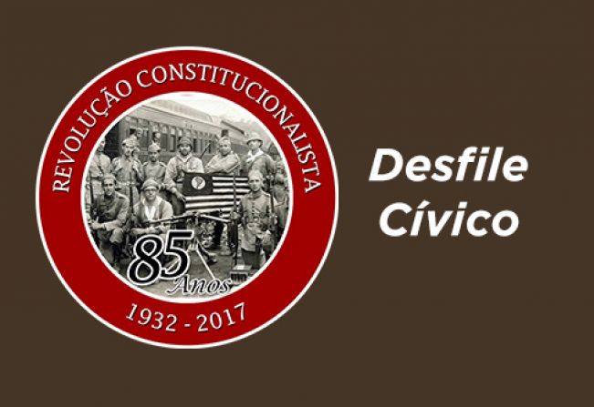 Águas de Lindoia realiza Desfile Cívico para celebrar dia 9 de julho