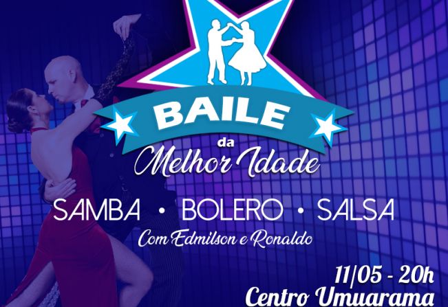 Baile da Melhor Idade acontece neste sábado