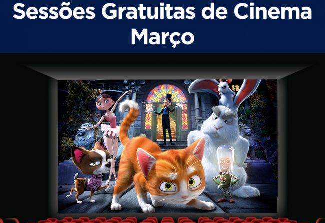 Departamento de Cultura divulga filmes que estarão em cartaz das sessões gratuitas de cinema em março