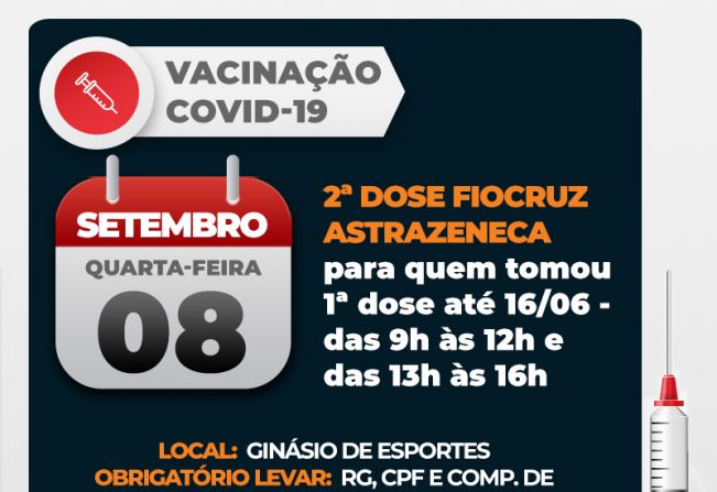 Campanha de Vacinação contra Covid-19 imuniza jovens com 14 anos e faz repescagem para adolescentes na próxima semana