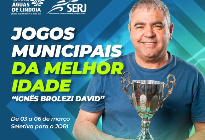 Jogos Municipais da Melhor Idade acontecem em março